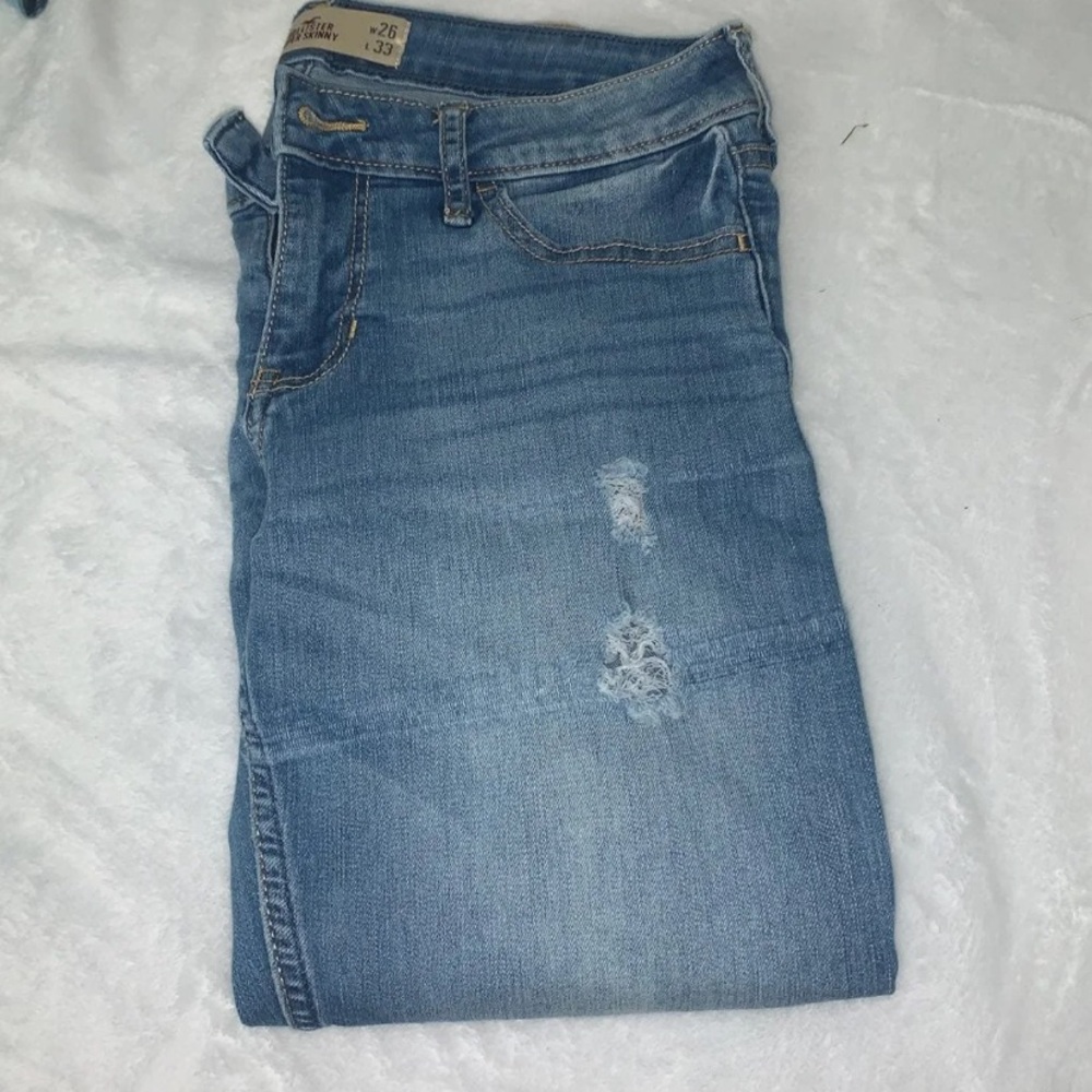 Hollister distressed jeans